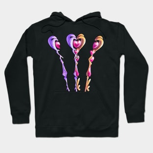 Heart Key Pack Hoodie